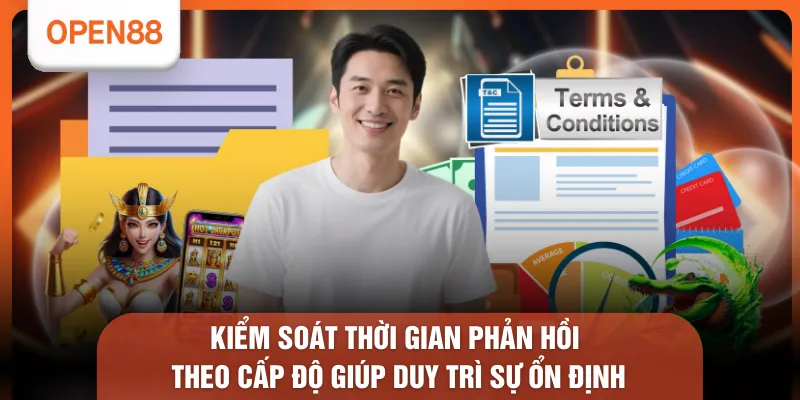 Chính Sách Hỗ Trợ Cá Cược - 8 Quyền Lợi Hội Viên Hiện Hành 2 Kiểm soát thời gian phản hồi theo cấp độ giúp duy trì sự ổn định
